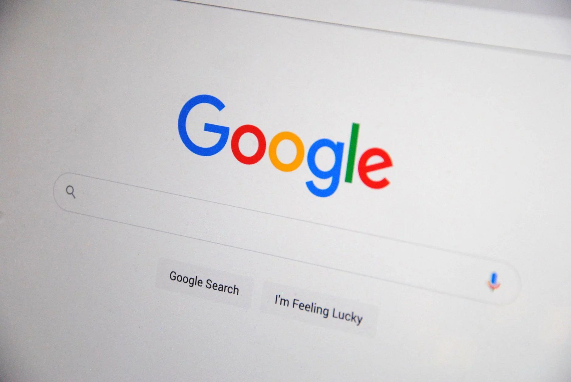 google search ekranı